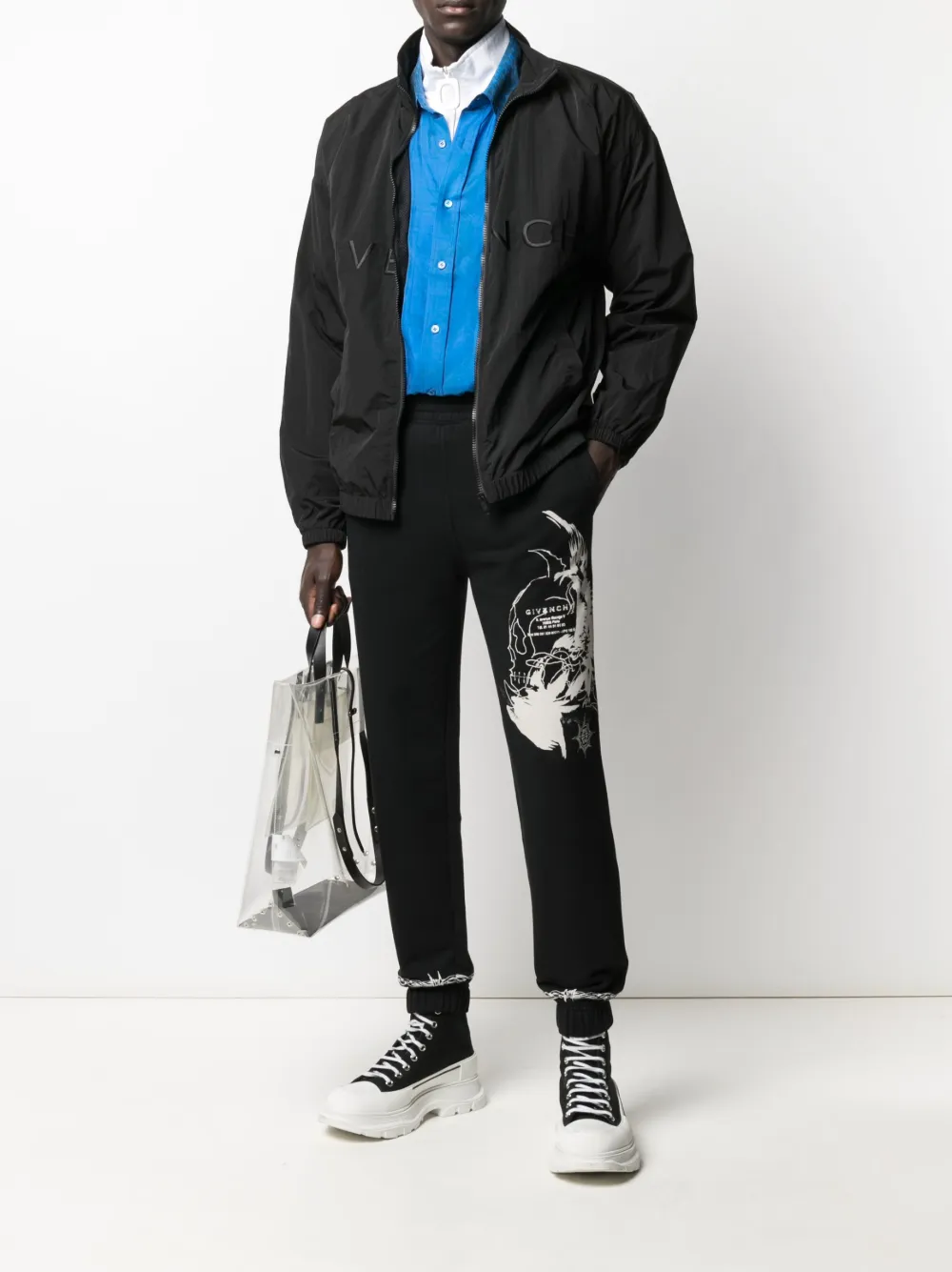 Givenchy chamarra con logo bordado | Chamarras ligeras | Image 2