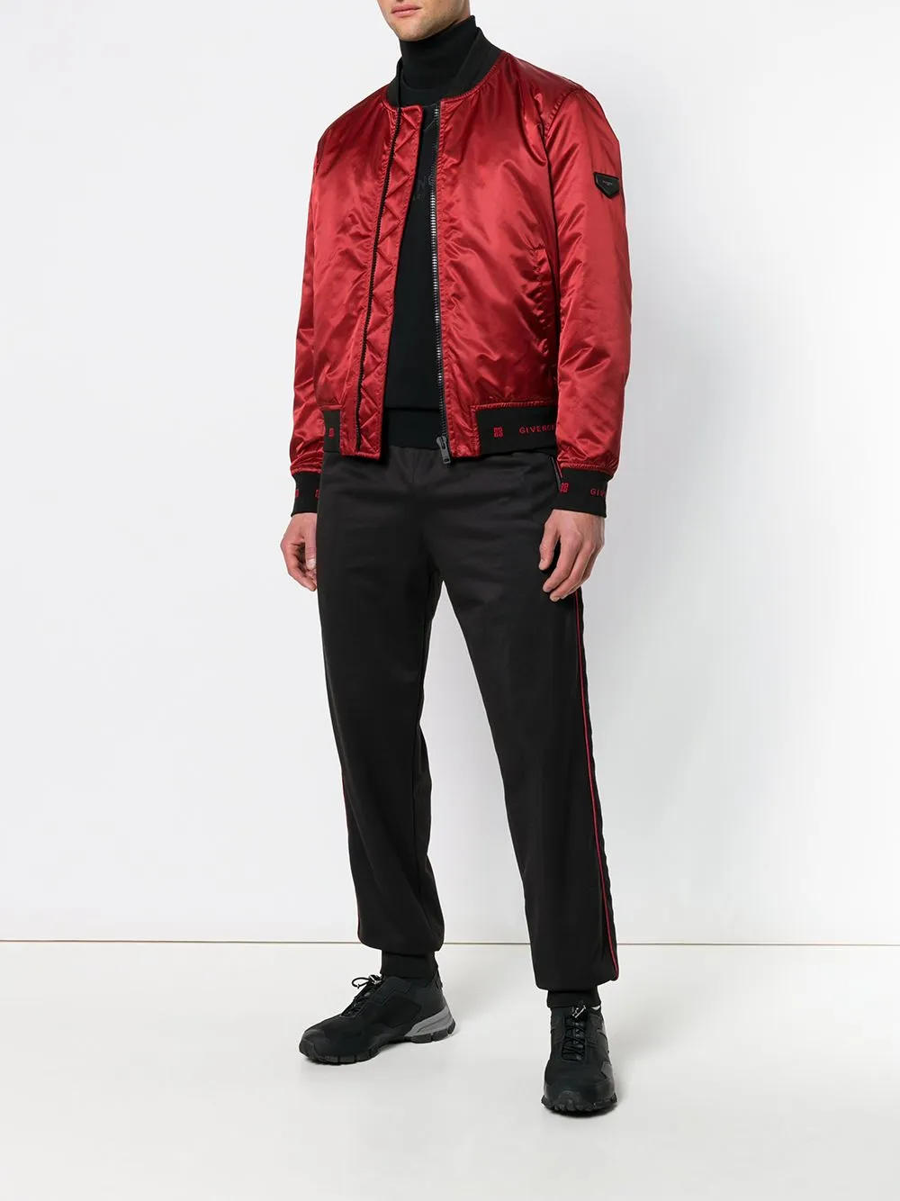 Givenchy drawstring track trousers - Zwart