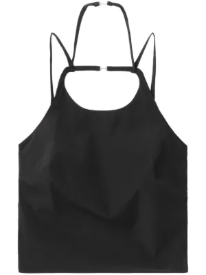 HELIOT EMIL タンクトップ Heliot Emil White Deconstructed Tank Top - Fabric of Society