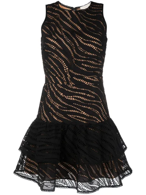 Michael Michael Kors vestido sin mangas con volantes