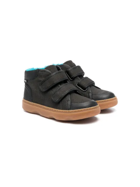 Camper Kids touch-strap recycled cotton sneakers