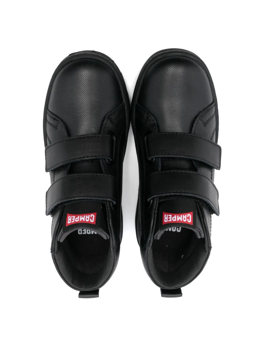 Camper Runner Four Touch-strap Sneakers In Black