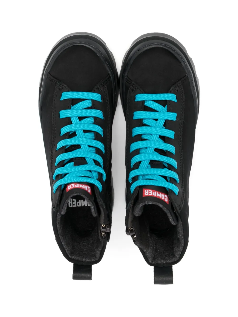Shop Camper Brutus Lace-up Boots In Black