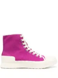 CamperLab Roz canvas high-top sneakers - Pink