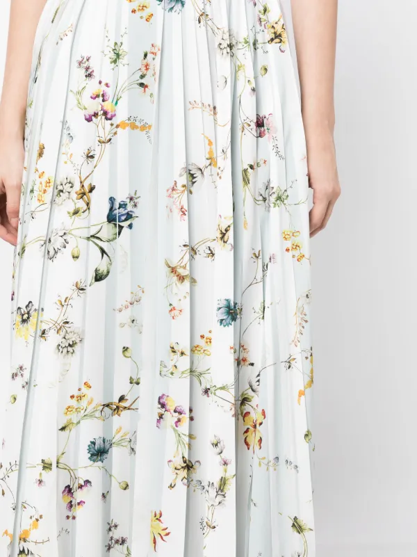 Floral maxi hotsell flared skirt