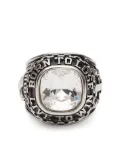 AMBUSH Class crystal-embellished ring - Silver