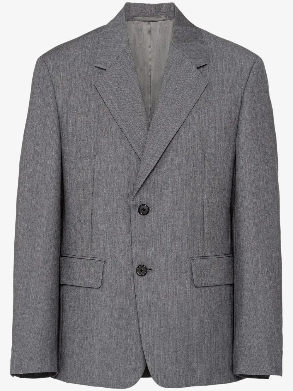 Prada Blazer monopetto | grigio | Image 1