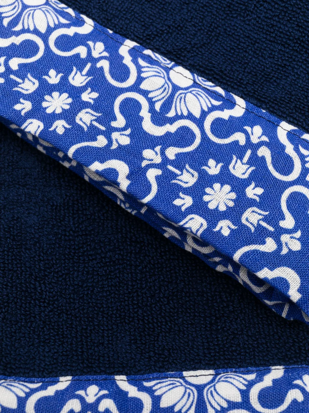 PENINSULA SWIMWEAR Santa Margherita cotton beach towel - Blauw