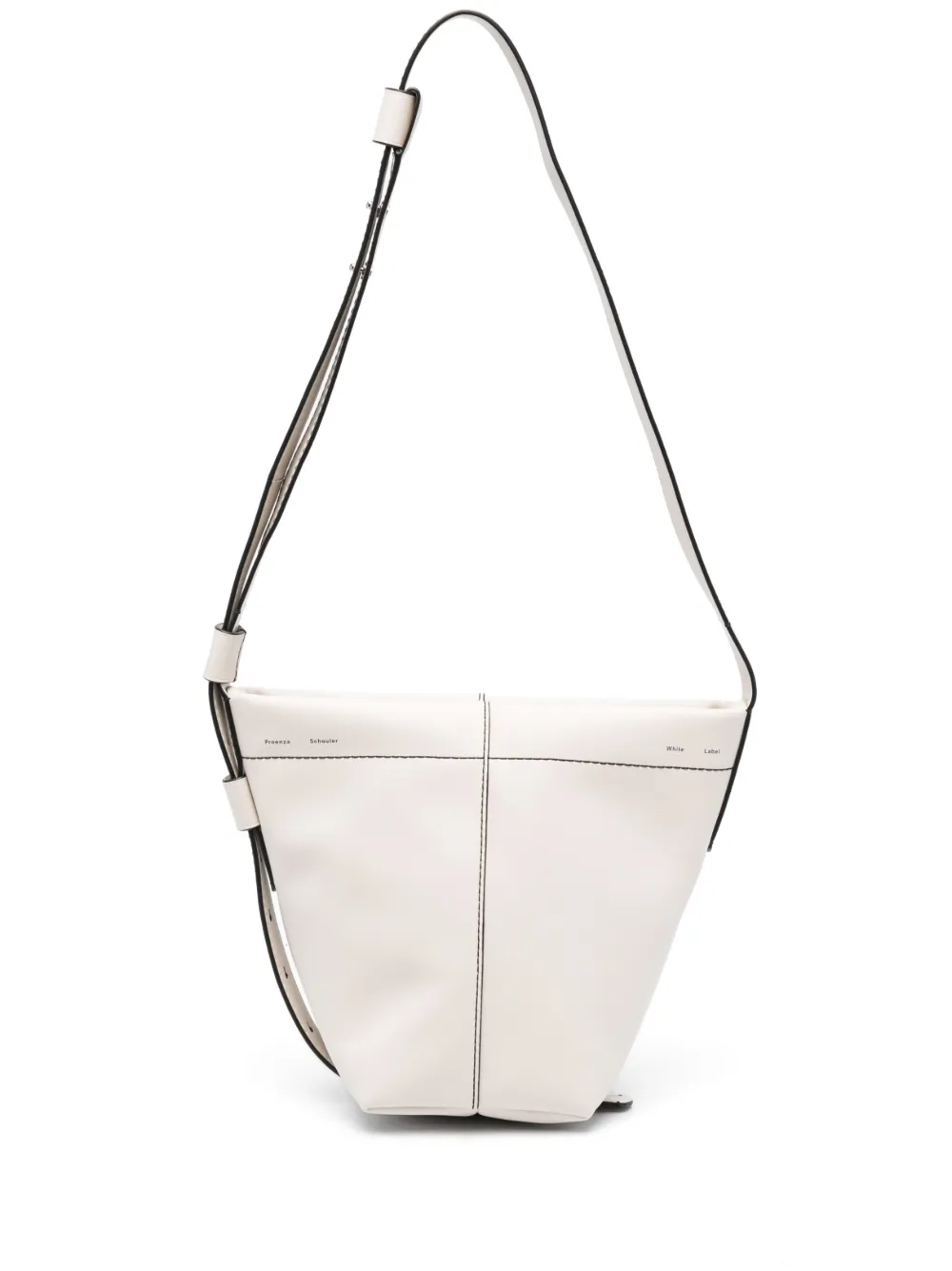 PROENZA SCHOULER WHITE LABEL MINI BARROW LEATHER BUCKET BAG