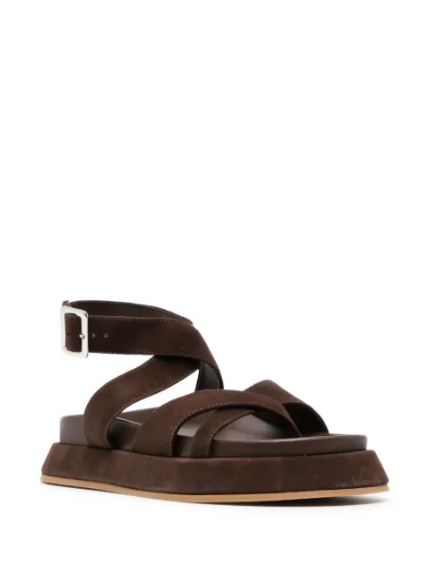 GIABORGHINI GIA/RHW Rosie 41 flat sandals ROSIE41 - 1