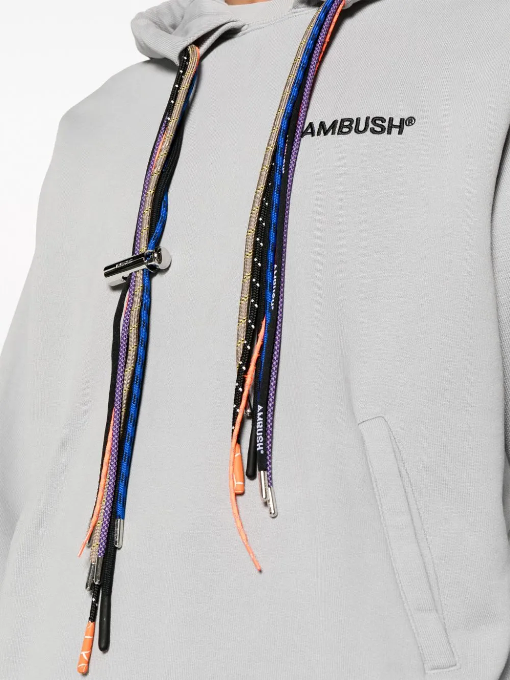 AMBUSH Hoodie met trekkoord Grijs