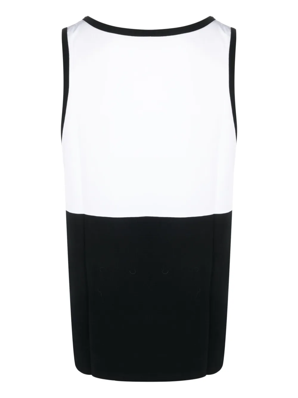 Moschino Top met logoprint - Wit
