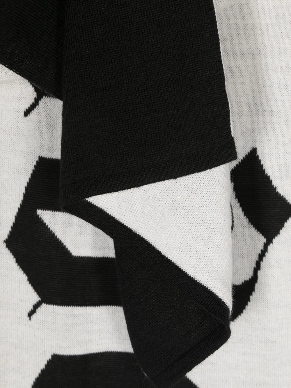 Palm Angels Blue Scarf With Logo main image 1