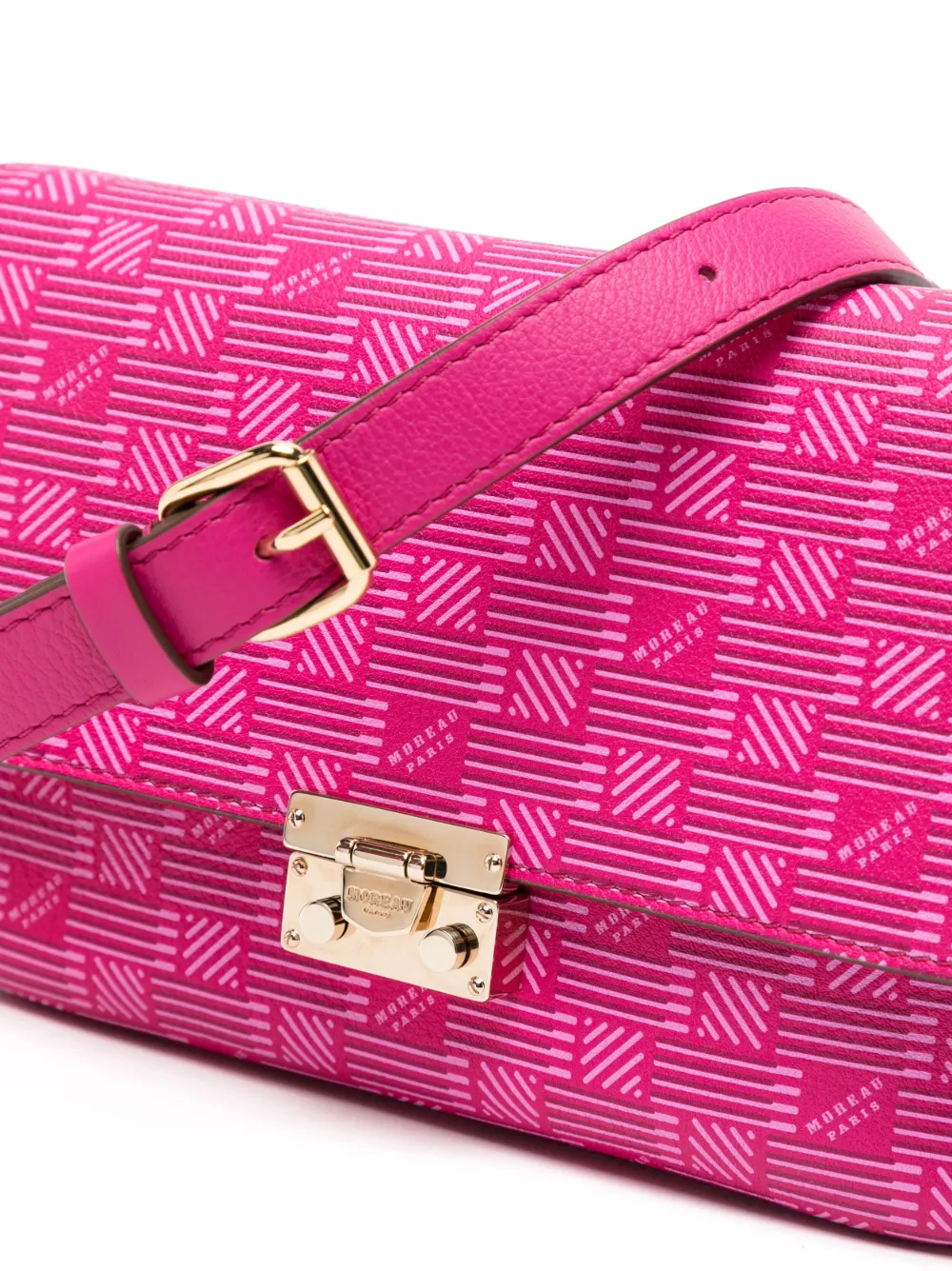 Moreau Croisette Crossbody Bag In Pink