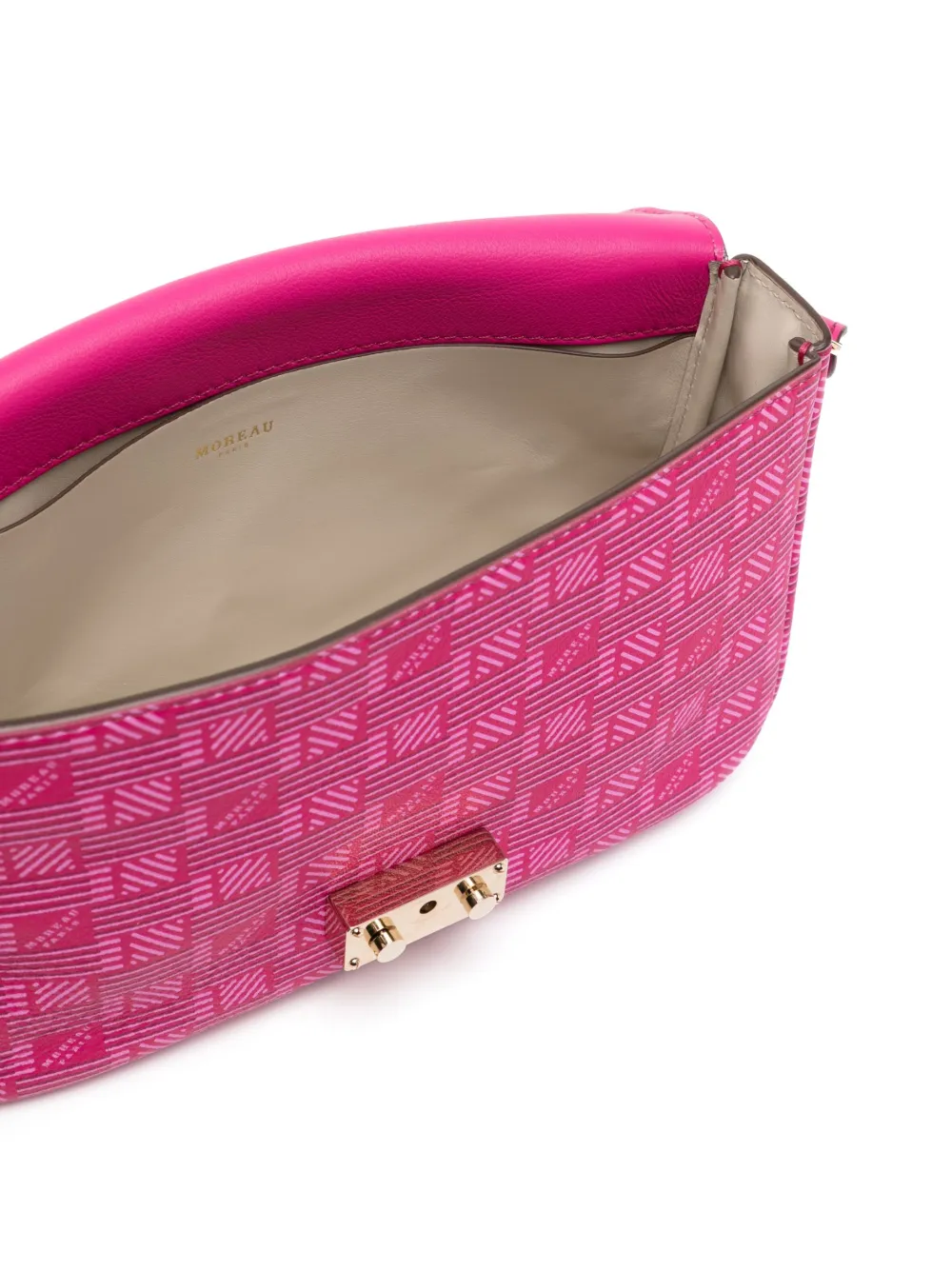 Moreau Croisette Crossbody Bag In Pink
