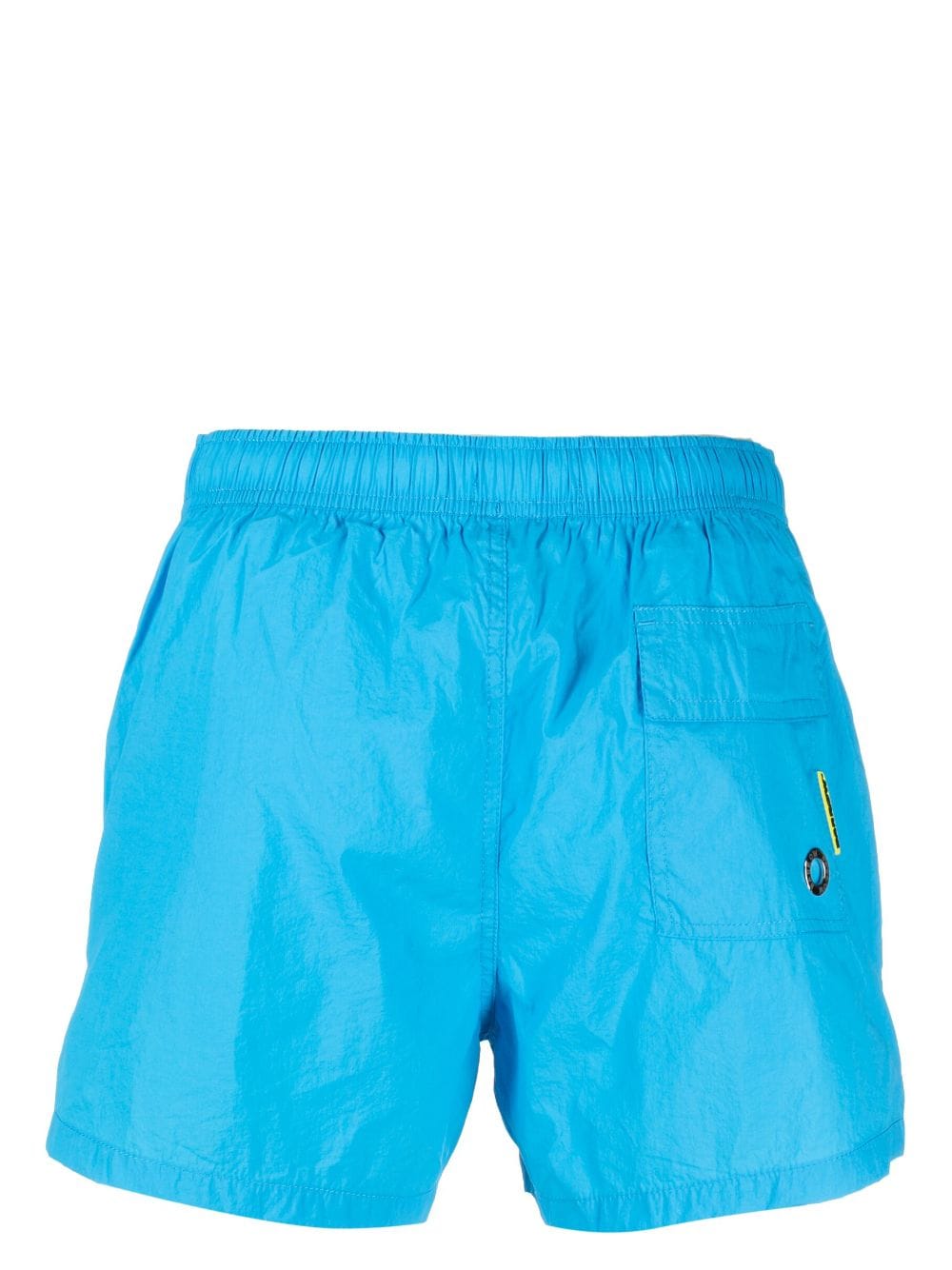 BARROW logo-patch swim shorts - Blauw