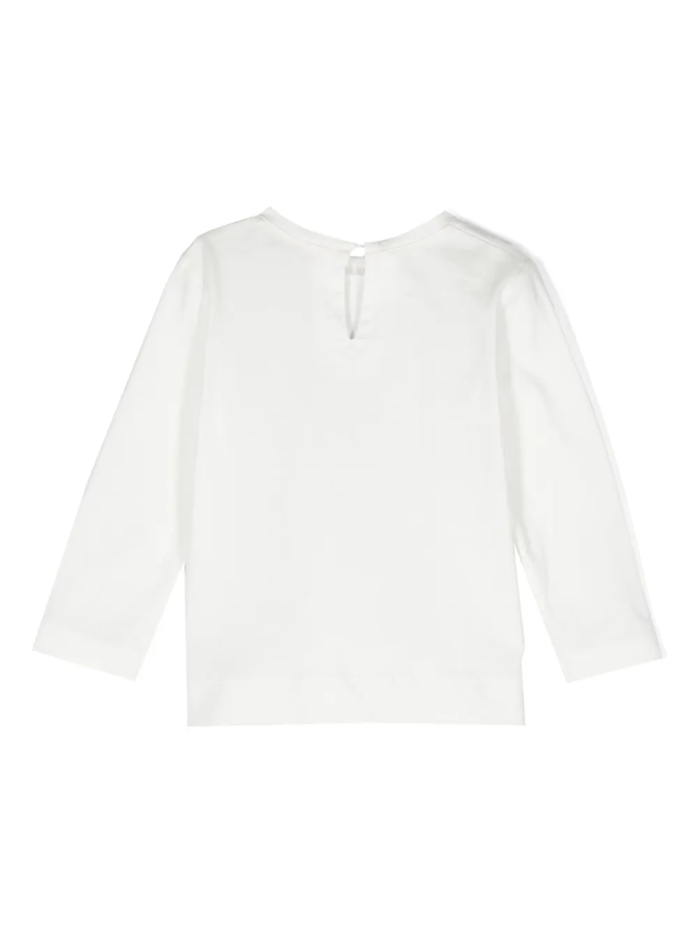 Chiara Ferragni Kids T-shirt met logoprint - Wit