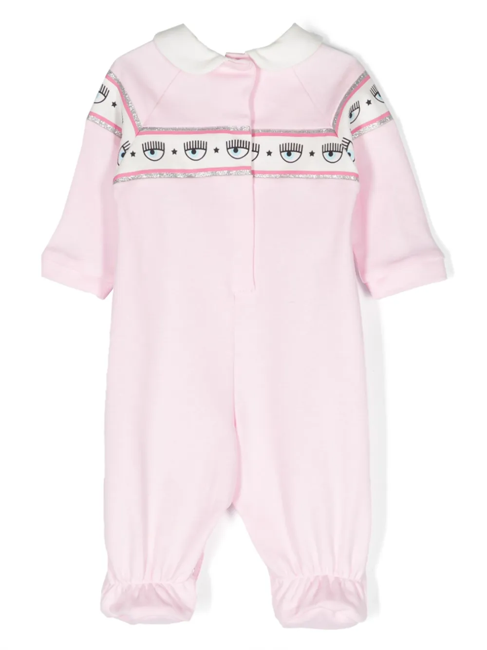 Chiara Ferragni Kids Gestreepte pyjama - Roze