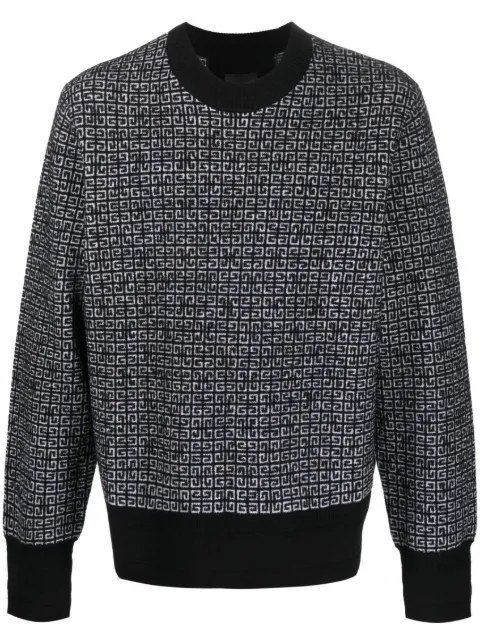 Givenchy 4G print crew-neck jumper