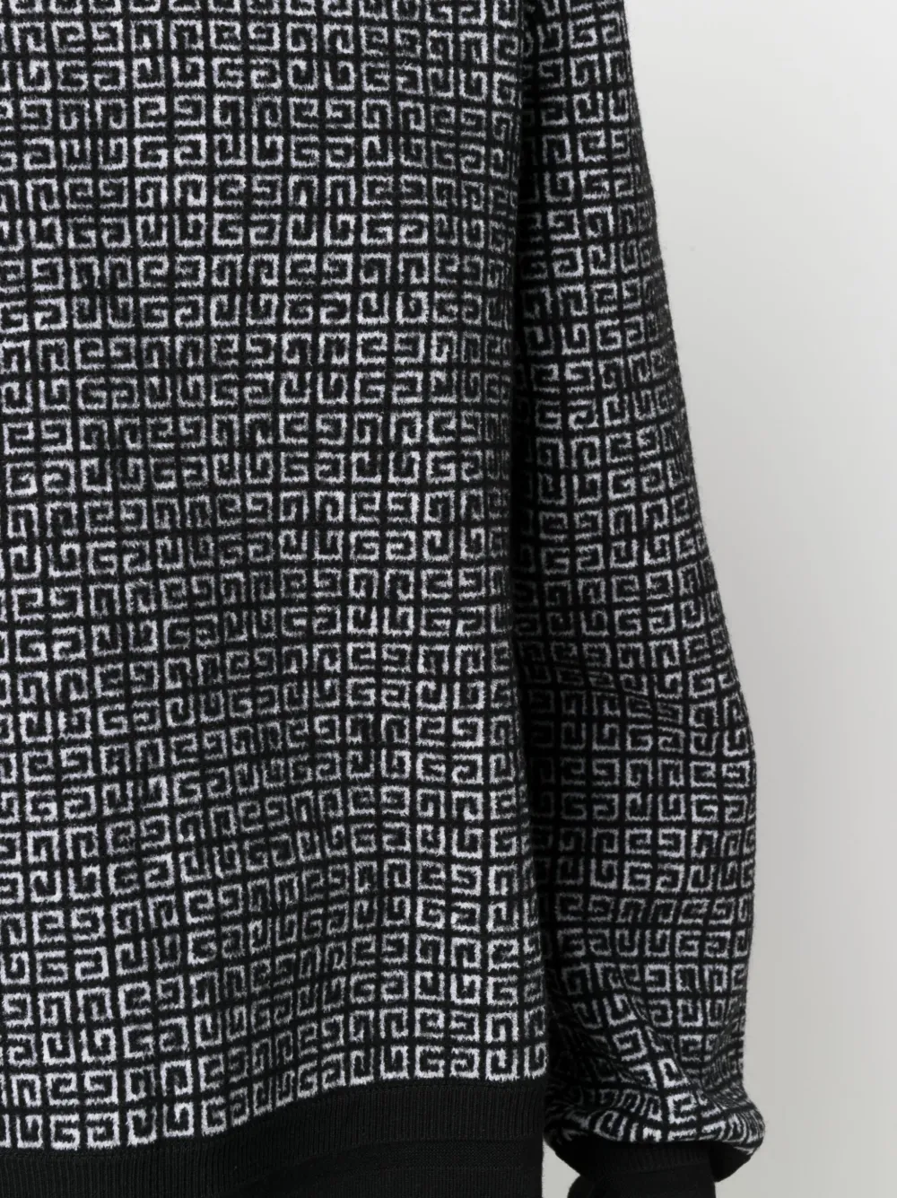 Givenchy 4G print crew-neck jumper Zwart