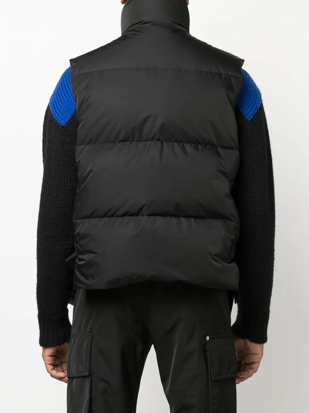 Givenchy padded sleeveless jacket Zwart