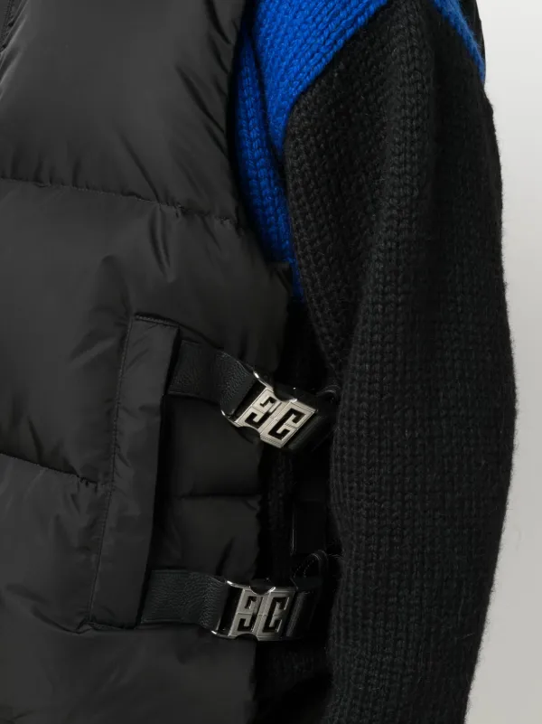 Givenchy Padded Sleeveless Jacket | Black | FARFETCH