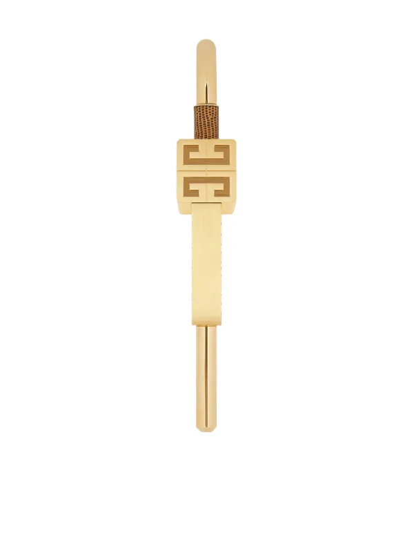 Givenchy crocodile-effect Padlock | Gold | FARFETCH