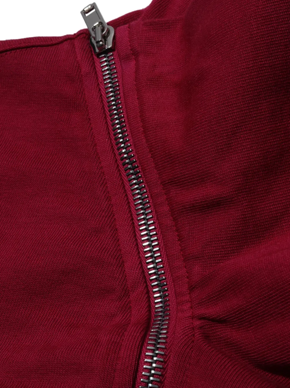 RICK OWENS LONG-SLEEVED COTTON JACKET 