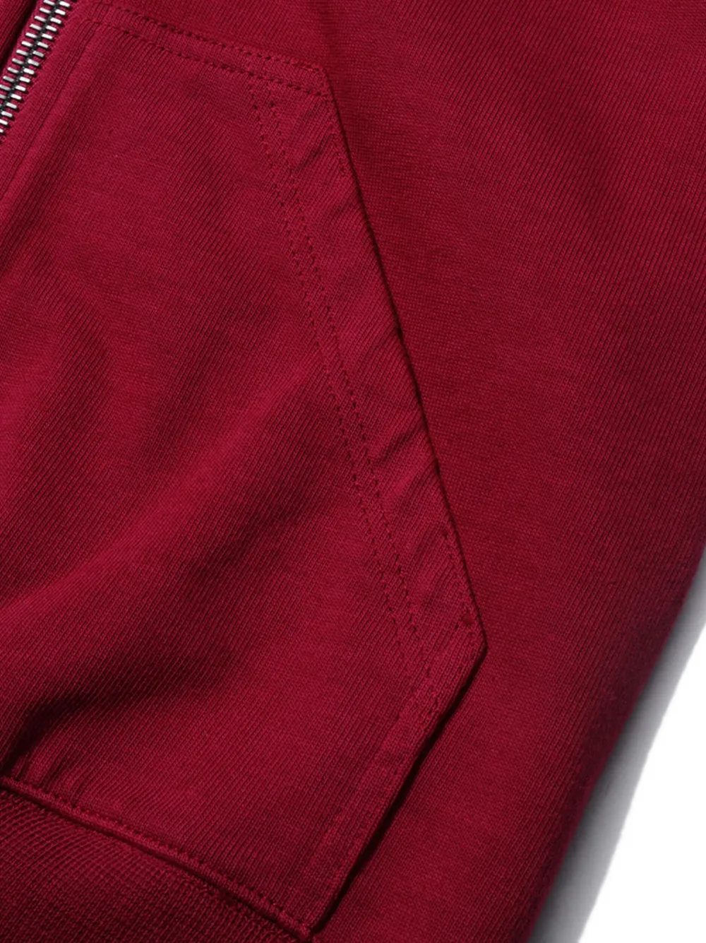 RICK OWENS LONG-SLEEVED COTTON JACKET 