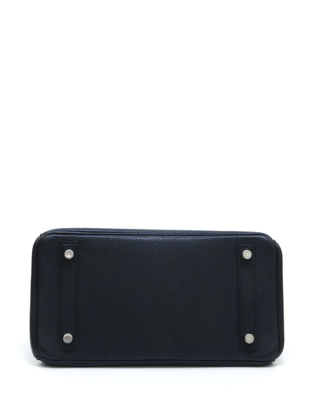Hermès - 2010 pre-owned Birkin 25 handbag - women - Leather - One Size - Black 4