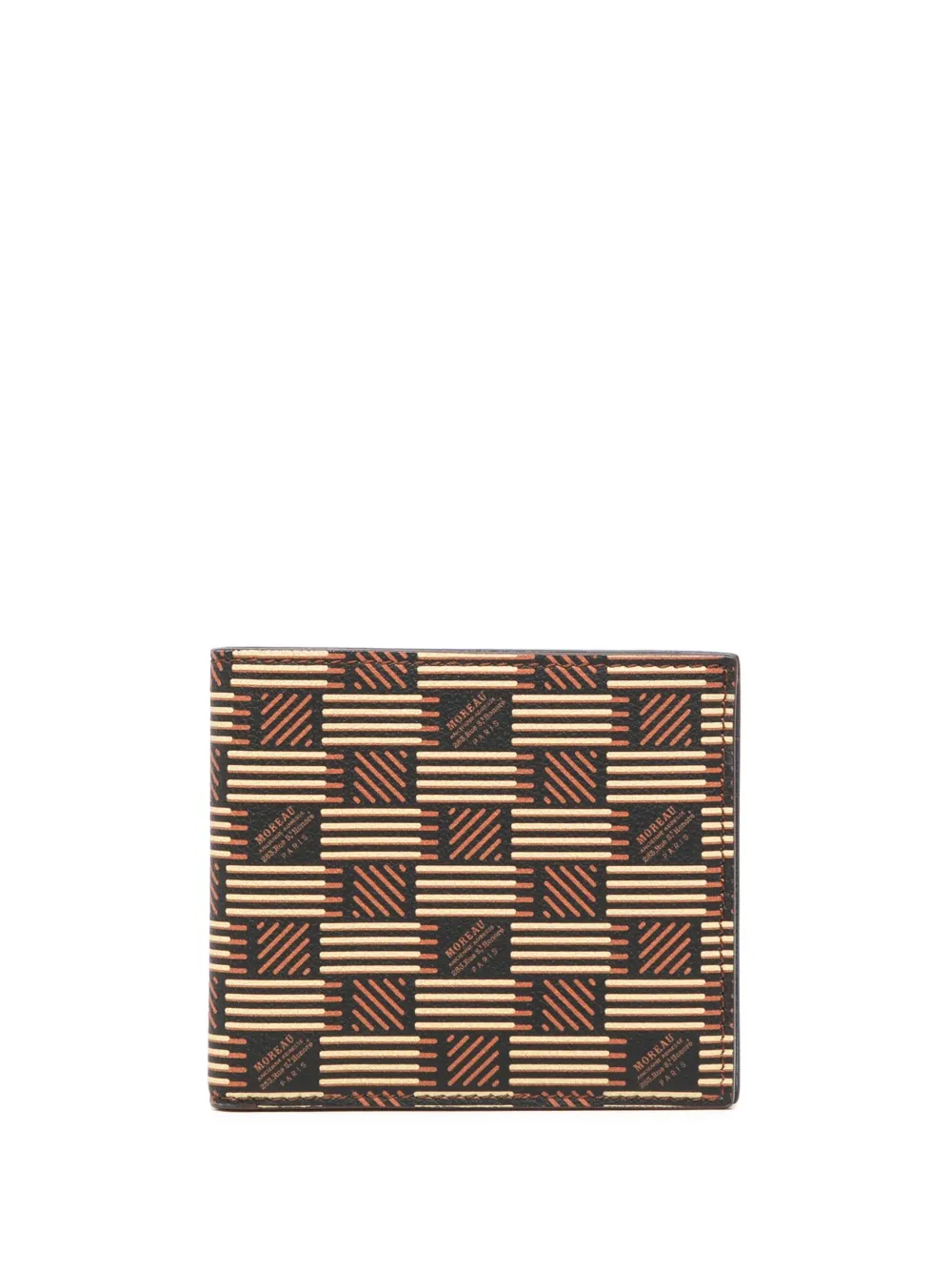 Moreau cartera con monograma estampado | marrón | Image 1