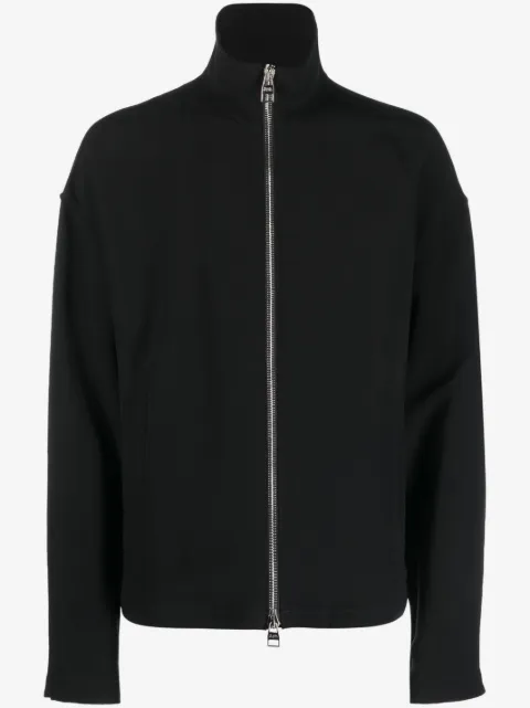 Alexander McQueen high-neck zipped jacket