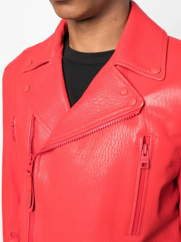 Alexander mcqueen shop men's leather jacket