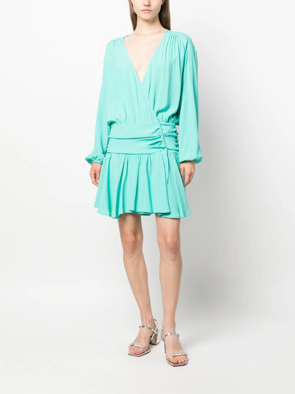 Semicouture long-sleeve dress - Groen