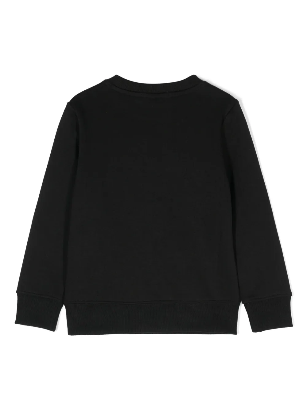Calvin Klein Kids Jersey sweater met logoprint - Zwart