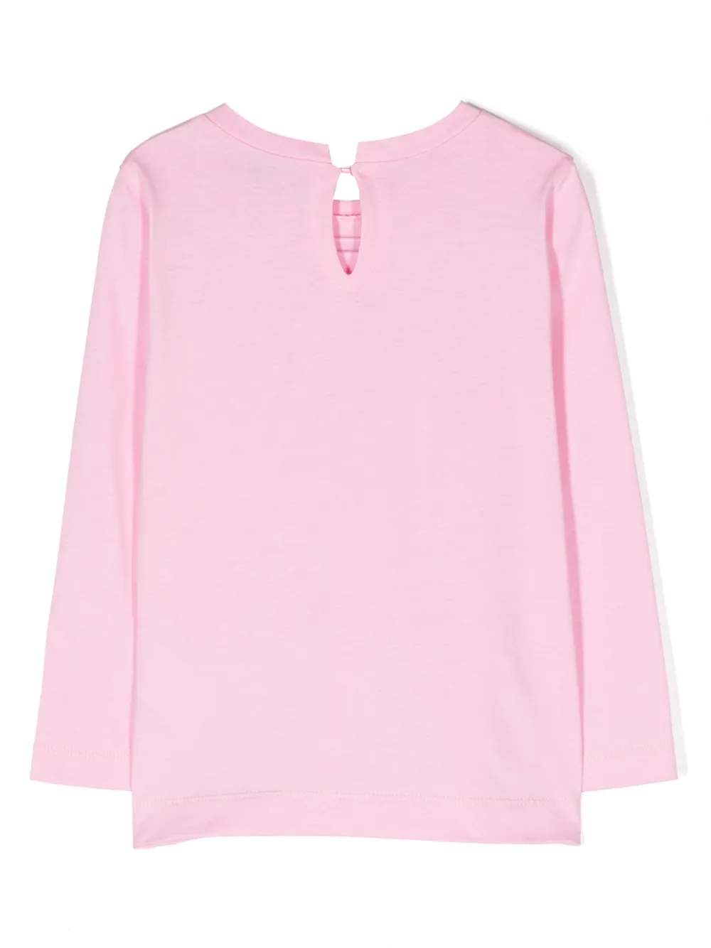 Shop Chiara Ferragni Logo-embellished Cotton Sweatshirt In Pink