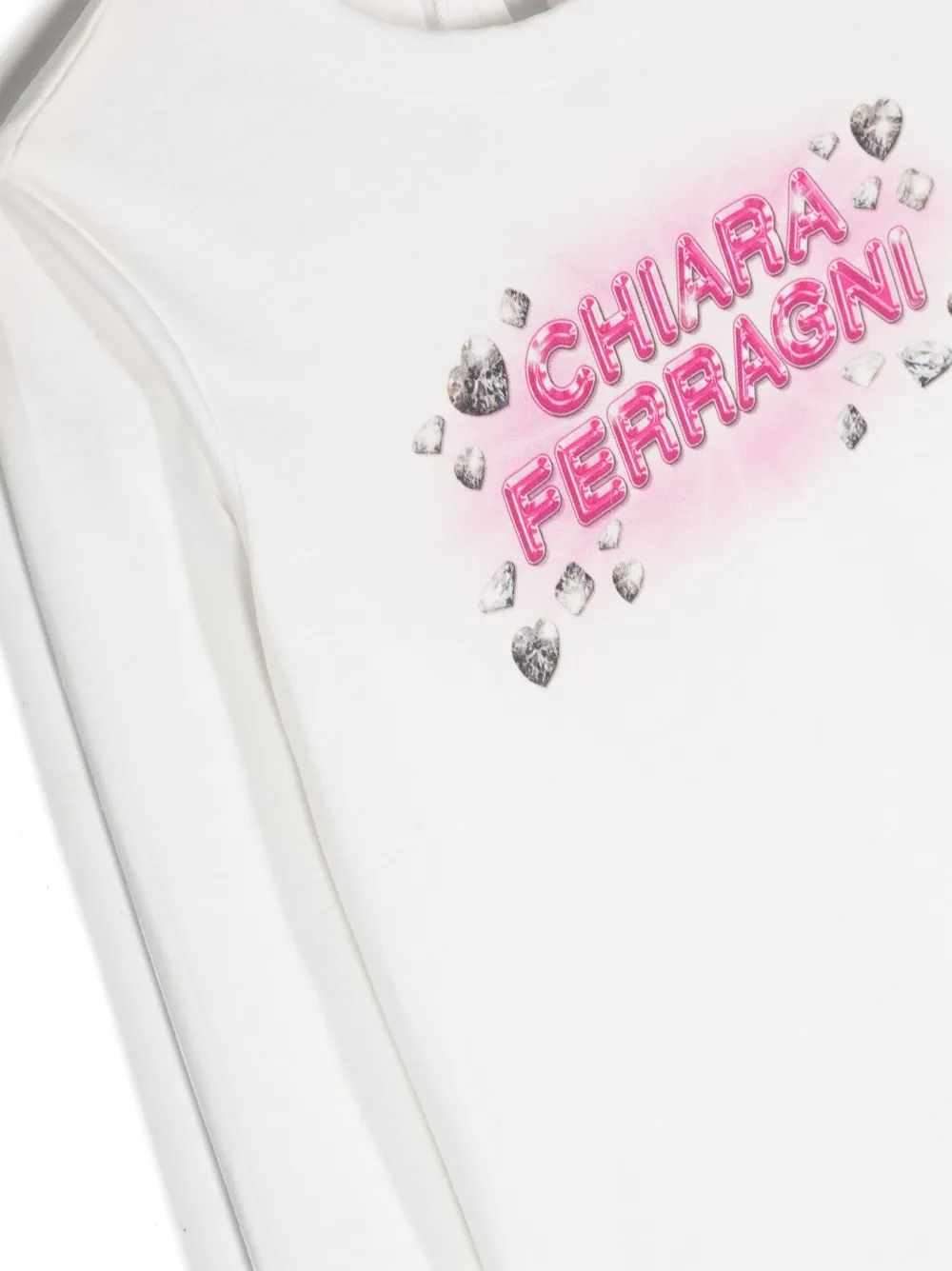 Chiara Ferragni Kids Felpa con stampa | Top | Image 3