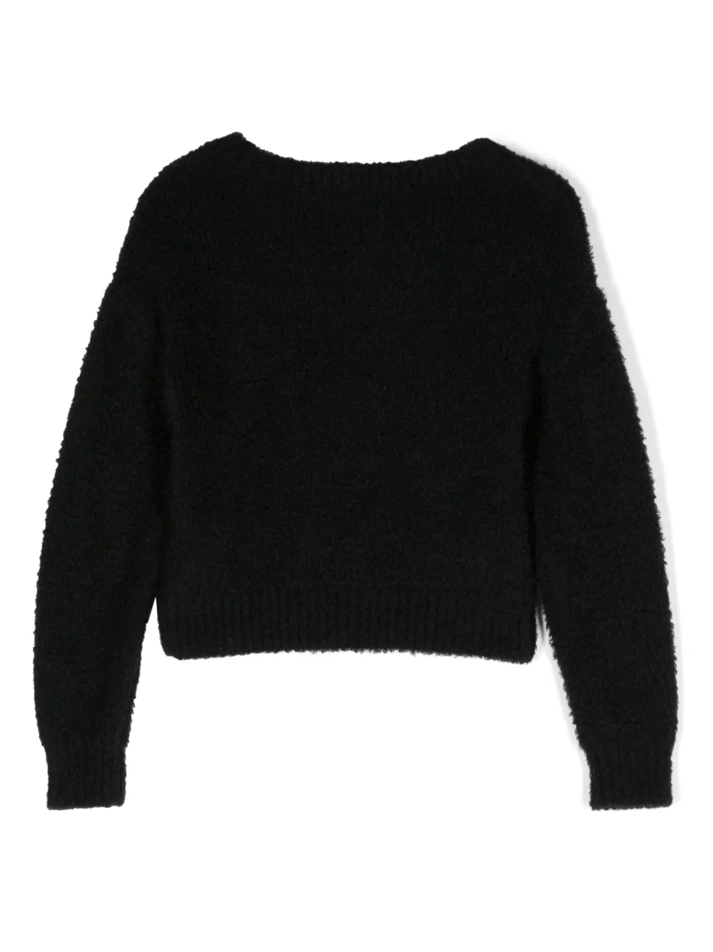 chiaraferragnikids Chiara Ferragni Kids Sweater met borduurwerk - Zwart