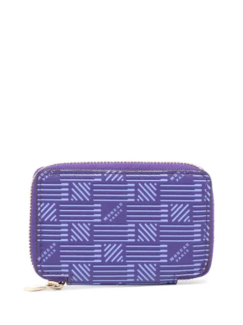 Moreau monogram-print leather wallet