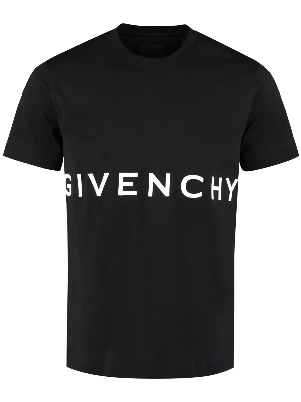 Cheap Givenchy flocked logo T-shirt Men