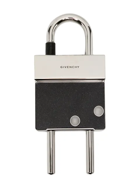 Givenchy two-tone brass padlock