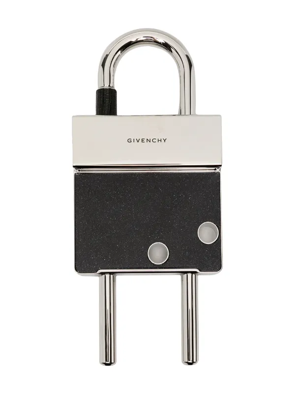Givenchy two tone Brass Padlock Silver FARFETCH CA
