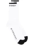 Givenchy logo-printed socks - White