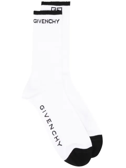 Givenchy calcetines con logo estampado