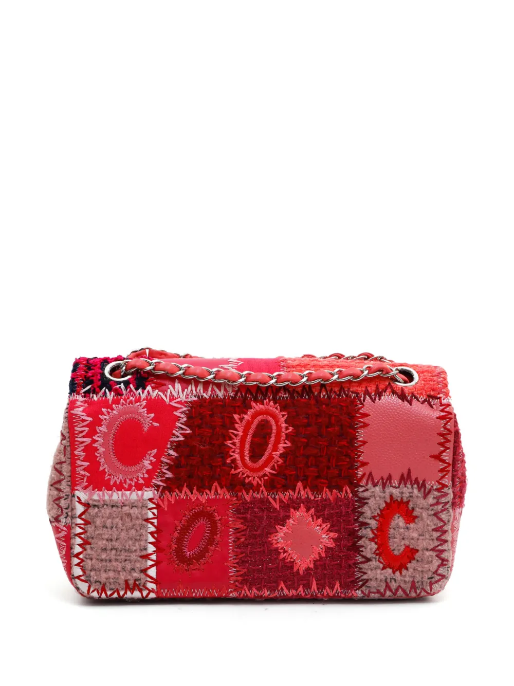 CHANEL Pre-Owned 2016 Timeless Patchwork shoulder bag - Rood