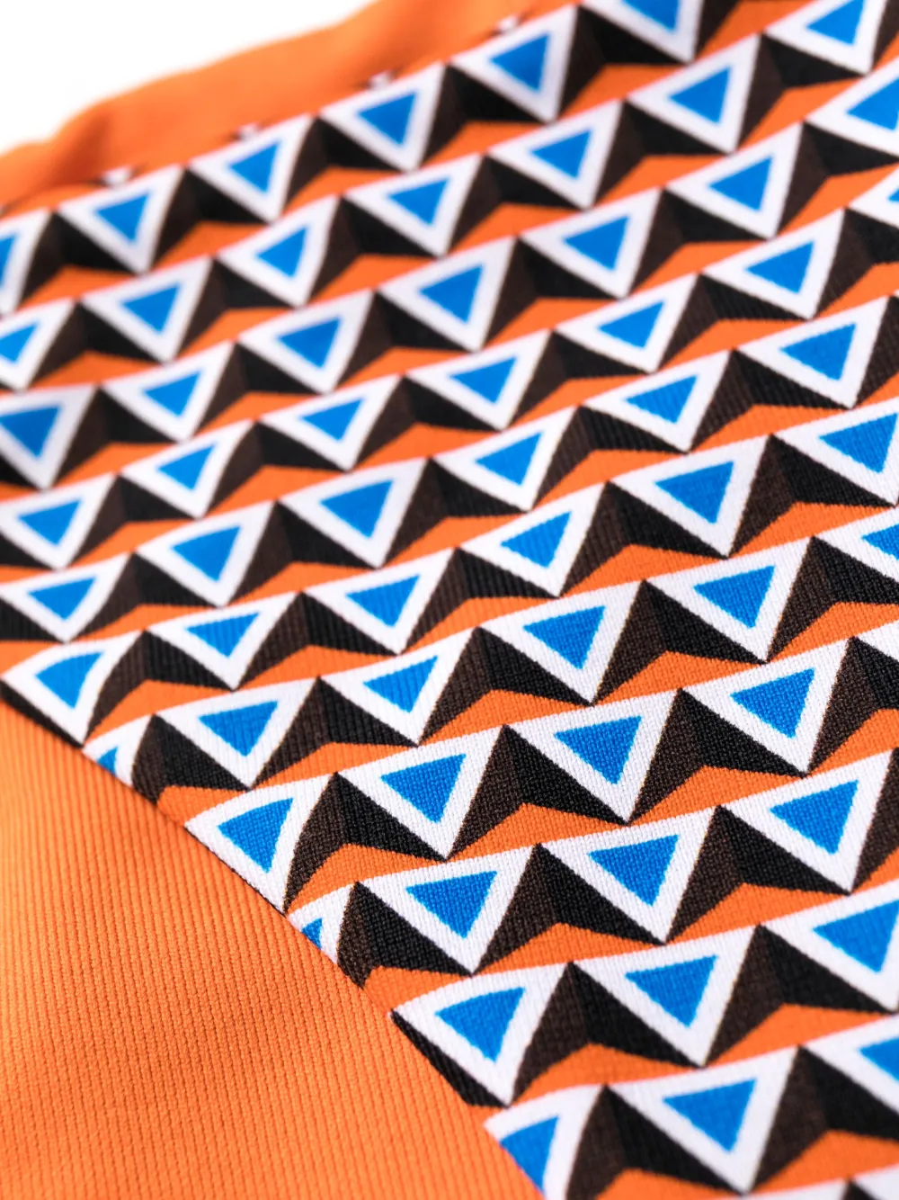 FISICO GEOMETRIC-PATTERN TRIANGLE-CUP BIKINI