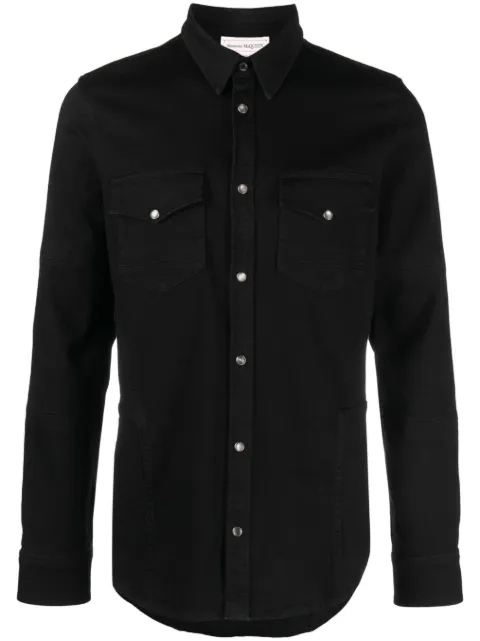 Alexander McQueen - long-sleeve shirt jacket