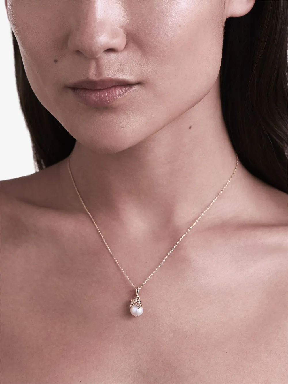 Stephen Webster 18kt yellow gold Aquarius Astro Ball pearl pendant necklace - Goud