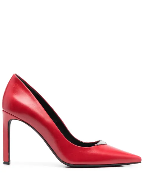 Zadig&Voltaire Perfect Vintage 100mm leather pumps