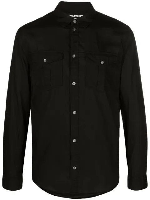 Zadig&Voltaire Thibaut organic cotton shirt